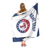 [Personalization Only] OFFICIAL MLB Jersey Personalized Silk Touch Throw Blanket - Rangers