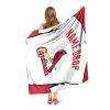 [Personalization Only] OFFICIAL MLB Jersey Personalized Silk Touch Throw Blanket - Cardinals