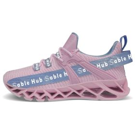 Sable Hub Women Running Shoes Athletic Tennis Walking Non Slip Blade Style Sneakers | Women Casual Shoes (Color: Pink, size: 39)
