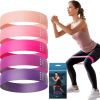 5pcs/set Different Stretch Band; Resistance Tape For Exercise Workout Fitness