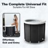 Portable Foldable Ice Bath Tub for Hot and Cold Therapy